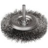 Szczotka tarczowa drut kwasoodporny trzpień 6mm fi60mm