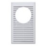 Kratka do pochłaniacza 175x295mm fi120mm biała z siatką