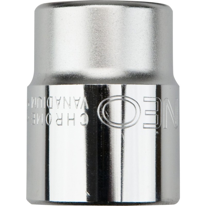 Nasadka krótka 6-kątna chromowana 1/2'' 24mm