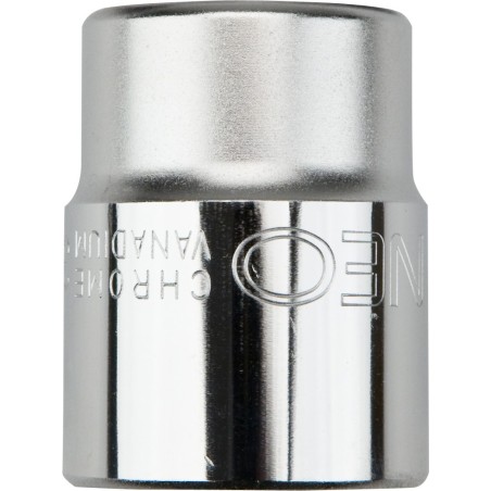 Nasadka krótka 6-kątna chromowana 1/2'' 24mm