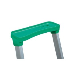 Drabina aluminiowa wolnostojąca 132cm 2 stopnie + podest