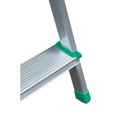 Drabina aluminiowa wolnostojąca 132cm 2 stopnie + podest