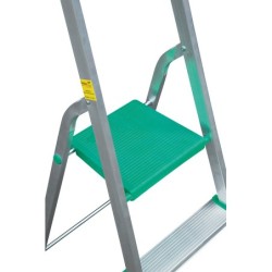 Drabina aluminiowa wolnostojąca 156cm 3 stopnie + podest