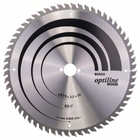 Piła tarczowa-t optiline wood 315x3,2x30/z60
