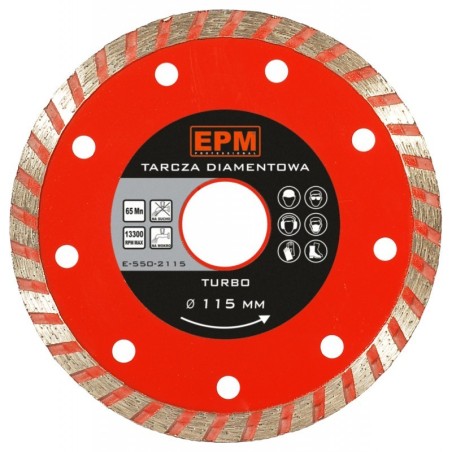 Tarcza diamentowa turbo 180mm