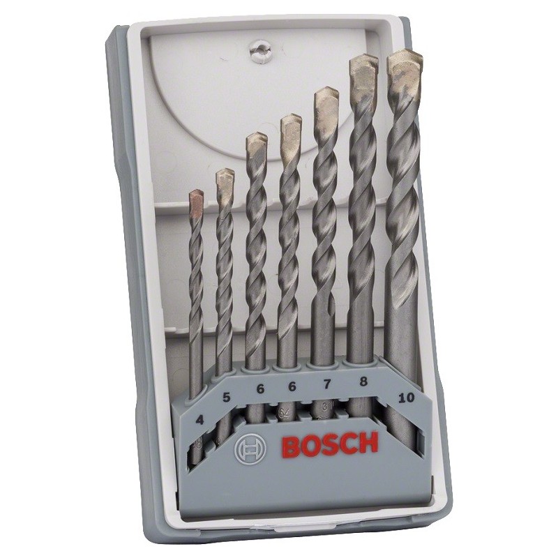 Zestaw wierteł do betonu cyl-3  7 pcs