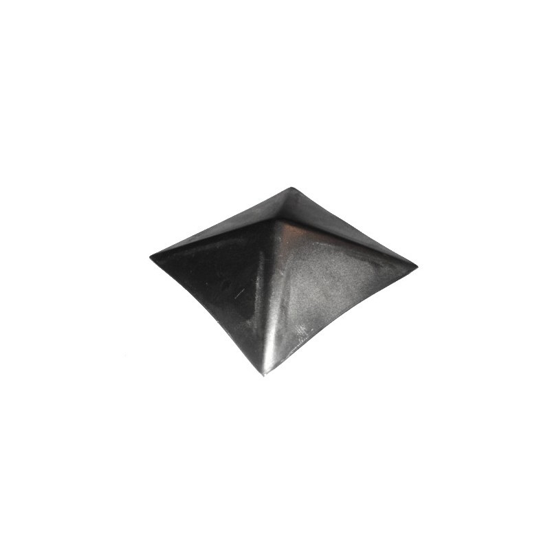 Daszek metalowy na słupek ogrodzeniowy 120x120mm
