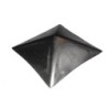 Daszek metalowy na słupek ogrodzeniowy 120x120mm