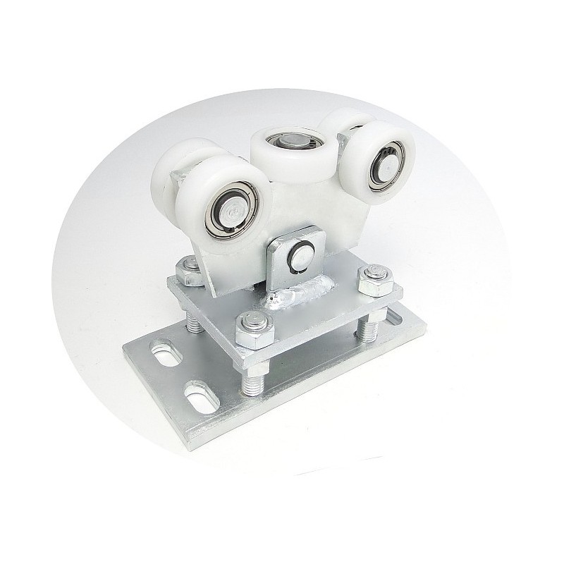 Wózek wahliwy z regulacją 5 rolek two.fi60.5/pr.70 wr-5t-70