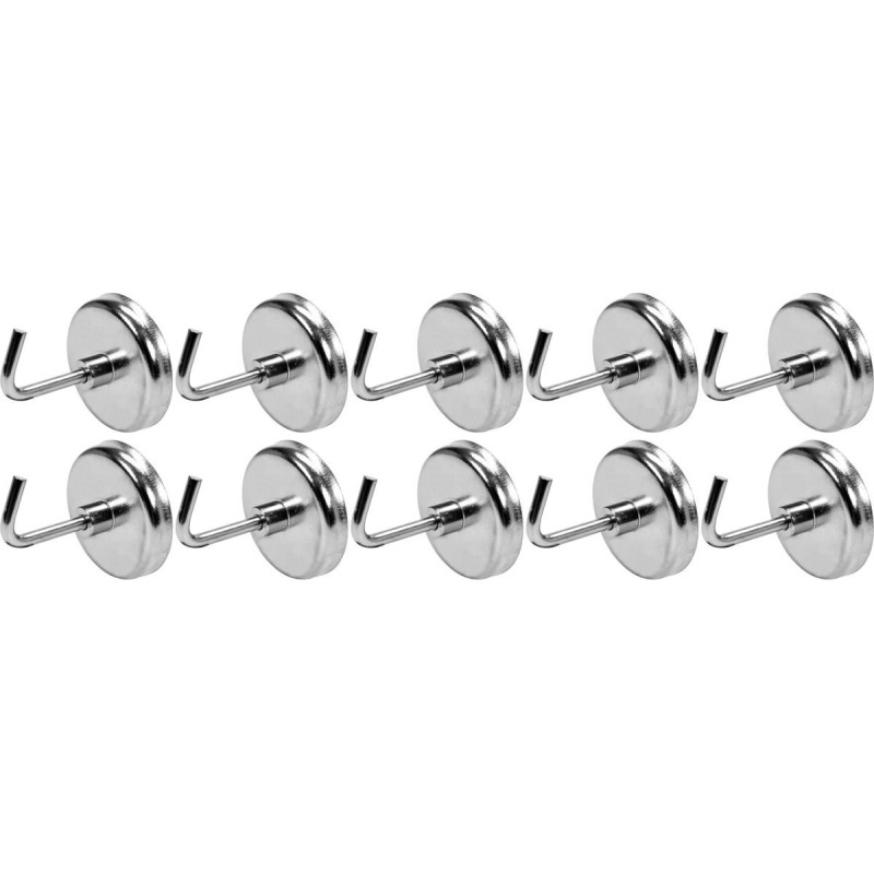 Zestaw haczyków magnetycznych 10szt.