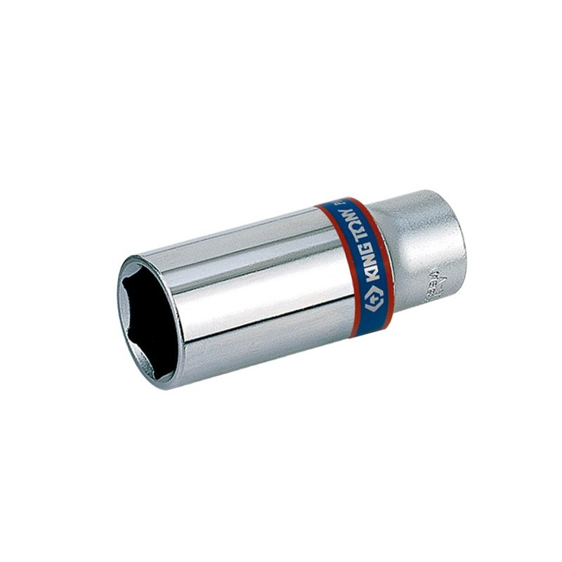 Nasadka długa 6-kątna chromowana 3/8'' 16mm