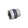 Nasadka krótka 6-kątna chromowana  3/8'' 24mm