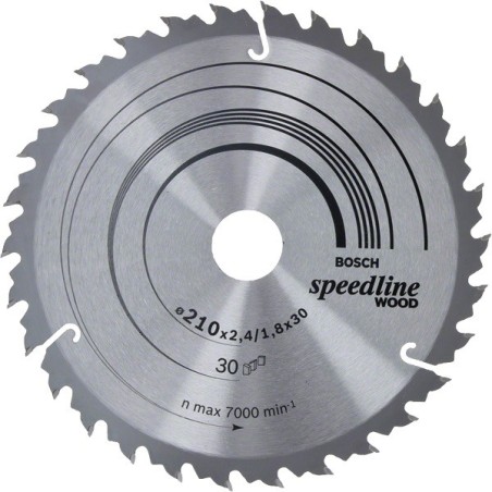 Piła tarczowa h speedline 210x2,6x30z30