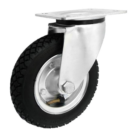 Koło pneumatyczne metal-guma 175mm obudowa skrętna 1752m