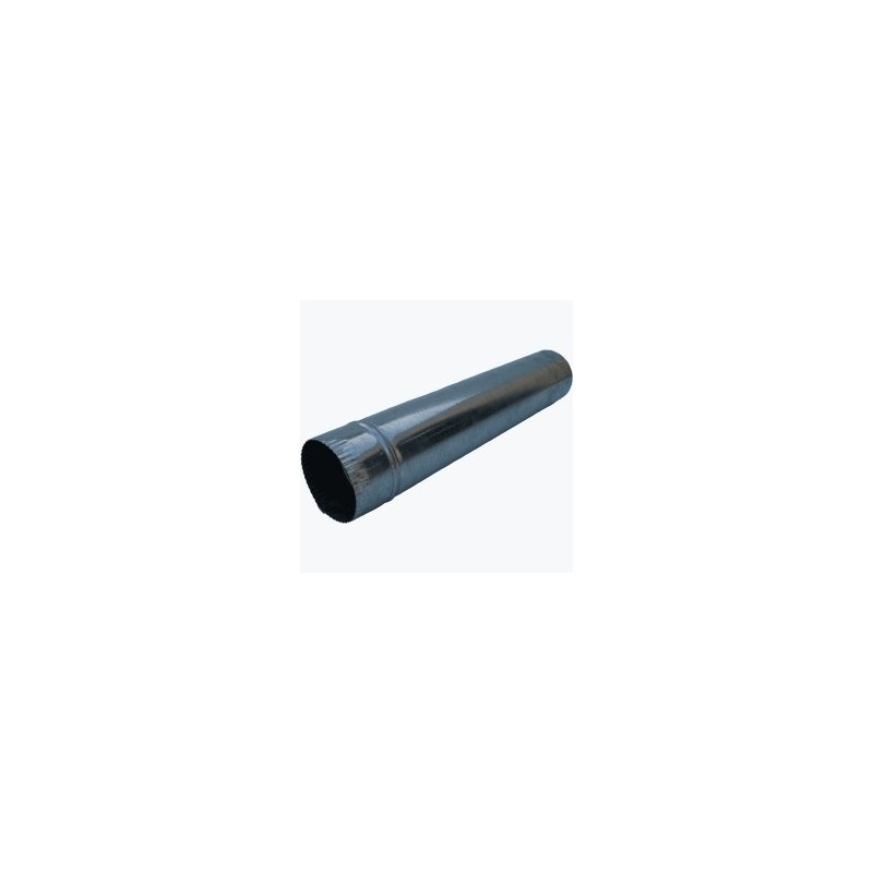Rura piecowa czarna 1mb z blachy 1mm 170mm