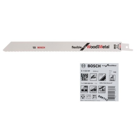 Brzeszczot do piły szablastej s1122hf 100szt