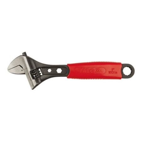 Klucz nastawny typu szwed plastikowa rączka 200mm