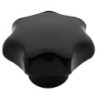 Uchwyt bakelitowy czarny m6x32mm din6336k