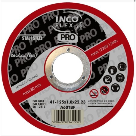 Tarcza płaska t1a 400x4.0x32 a24tbf pro