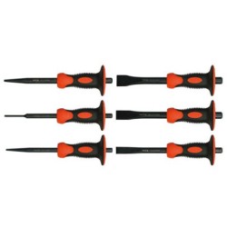 Zestaw przecinaków + przebijaki komplet 6 sztuk