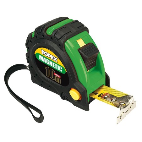 Miara stalowa zwijana magnetyczna 10m/32mm