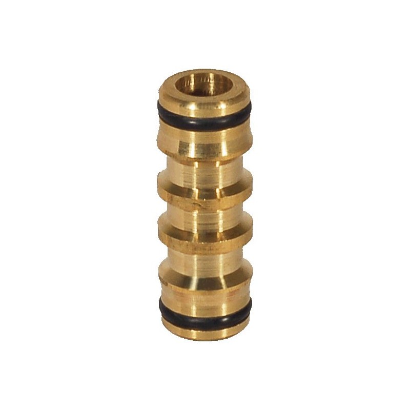 Łącznik dwójnik mosiężny 1/2''