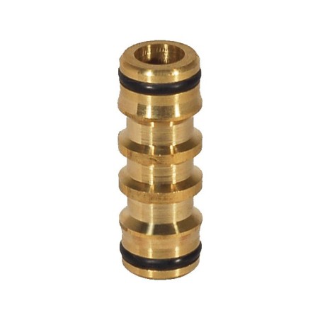 Łącznik dwójnik mosiężny 1/2''