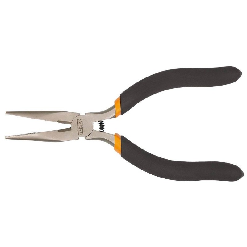 Szczypce wydłużone proste 130mm precyzyjne