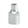 Nasadka krótka 12-kątna chromowana 1/2'' 10mm