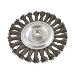 Szczotka tarczowa m-14 splatana drut stalowy 150mm