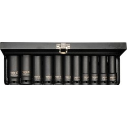 Komplet nasadek udarowych 1/2'' długich 11-sztukowy