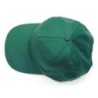 Czapka ochronna z daszkiem, drelichowa cb green