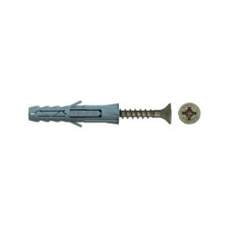 Kołek rozporowy z nacięciem krzyżowym 6/3.5x25mm