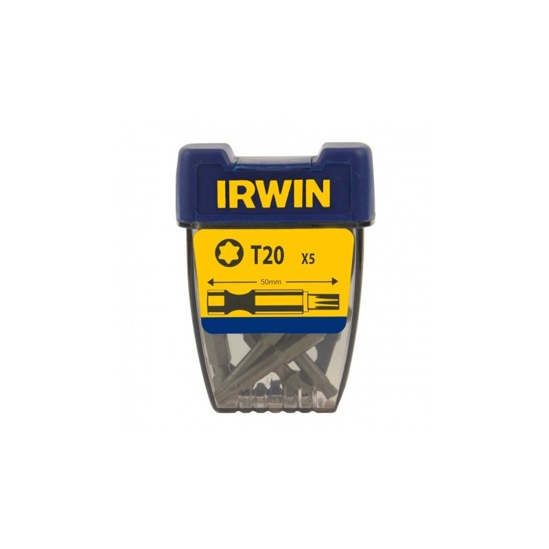 Końcówka typu torx 1/4' długa 50mm 5 szt. T20