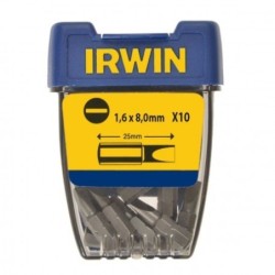 Grot płaski 1/4' 25mm 10 szt. 1.6x8.0mm