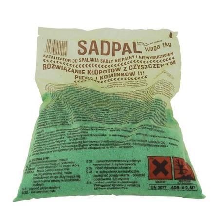 Katalizator do spalania sadzy sadpal 0.5kg