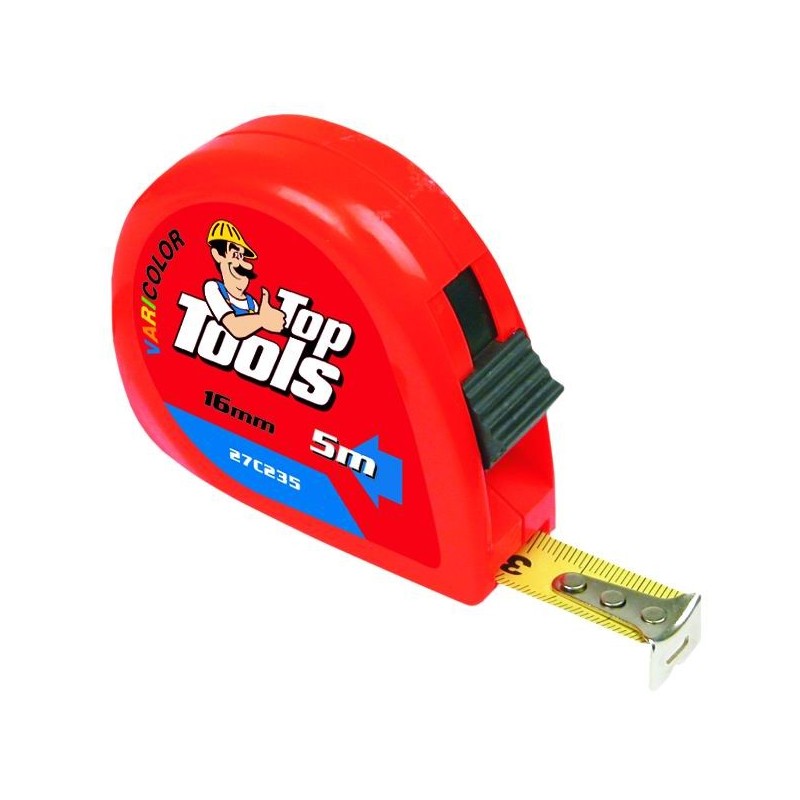 Miara stalowa zwijana varicolor 7.5m/25mm