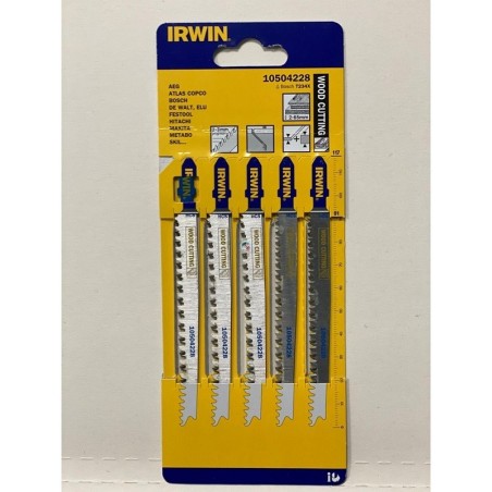 Brzeszczot do drewna do wyrzynarki komplet 5sztuk typ t234x