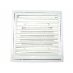 Kratka z siatką kr 100/125mm biała