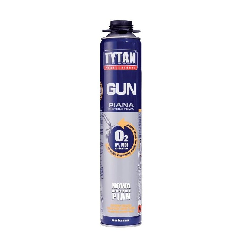 Pianka pistoletowa tytan professional 750ml o2