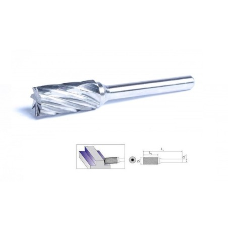 Frez palcowy 6mm b1225/cb