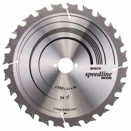 Piła tarczowa t speedline wood 250x3.2x30/z24