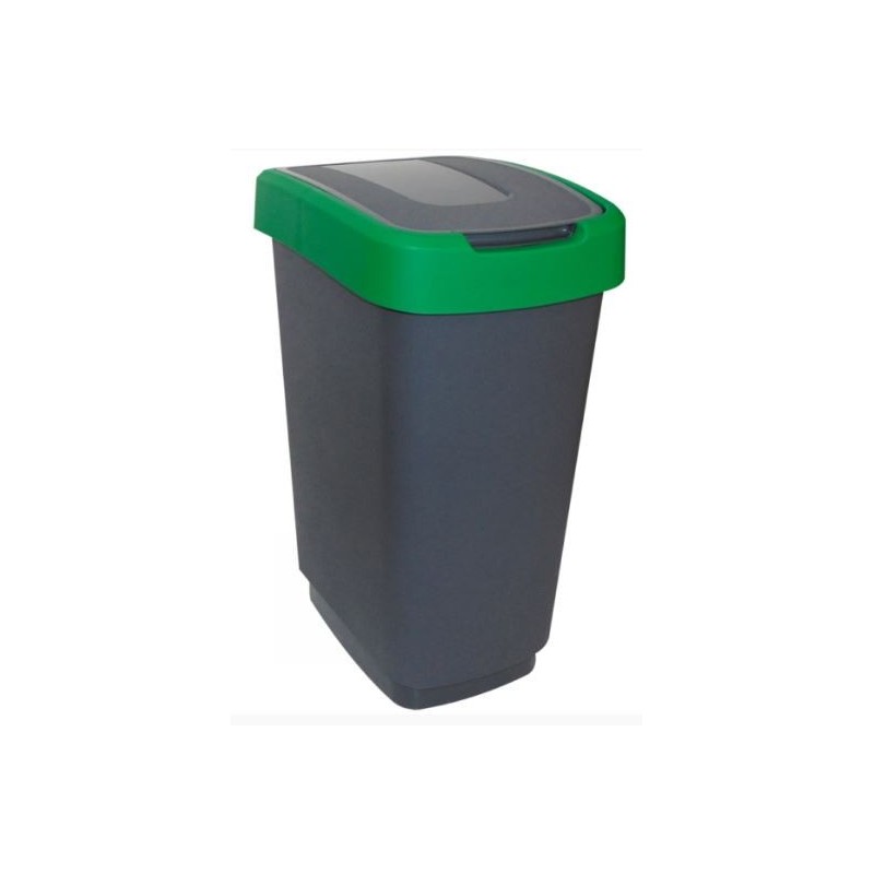 Pojemnik na odpady klip 25l zielony