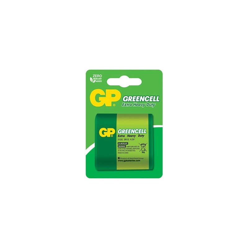 Bateria płaska greencell 4.5v 3r12