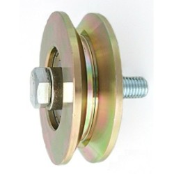 Rolka metalowa 79mm łożyskowana, na teownik rjt-79-22