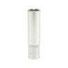 Nasadka długa 6-kątna chromowana 1/4'' 13mm