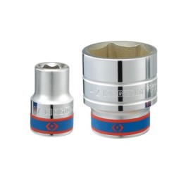 Nasadka krótka 6-kątna chromowana 3/4'' 34mm