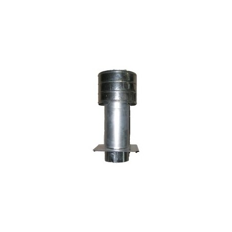 Deflektor ocynkowany z płytą 110mm