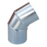 Kolano lutowane ocynkowane 110mm