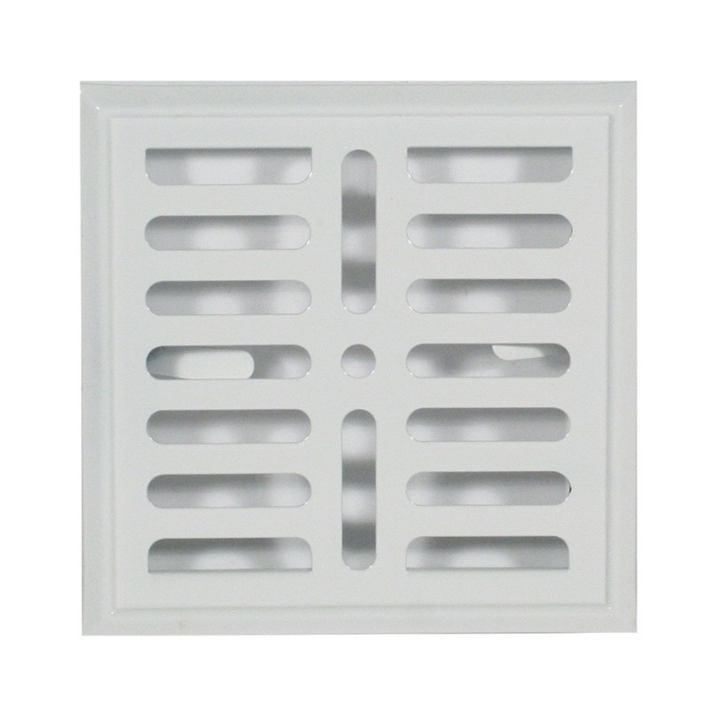 Kratka metalowa malowana 14x14cm biała